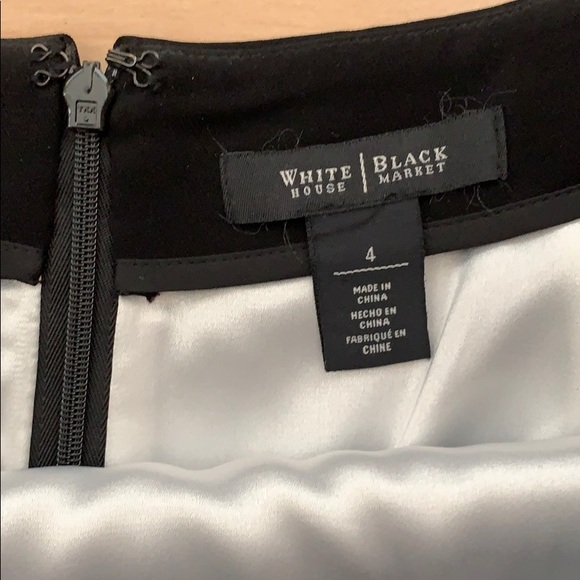 WHBM Mesh Inset Skirt - Picture 3 of 8